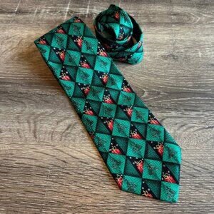 Robert Talbott Holiday Christmas Neck Tie Men's Size 0S.
